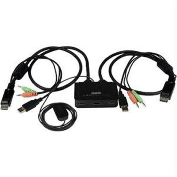 Ezgeneration 2 Port Usb Hdmi Cable Kvm Switch With Audio And Remote Switch - Usb Powered EZ131857 - main